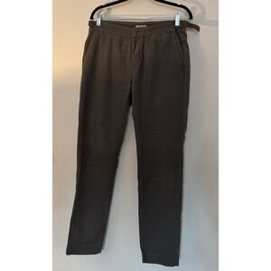 MICHAEL BASTIAN Adjustable Waist Shadow Gray Pants